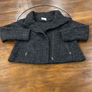 LOFT Tweed Moto Jacket